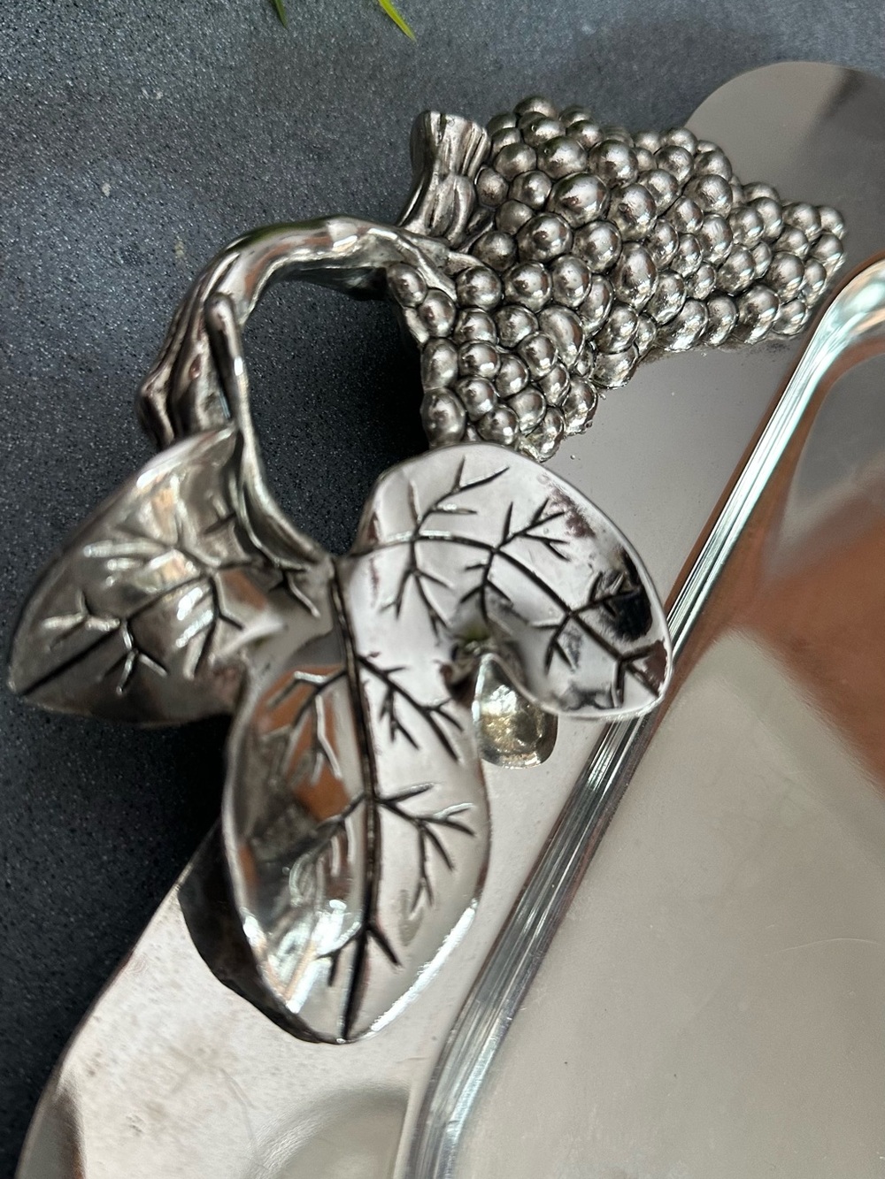Godinger Silver plated antique tray
